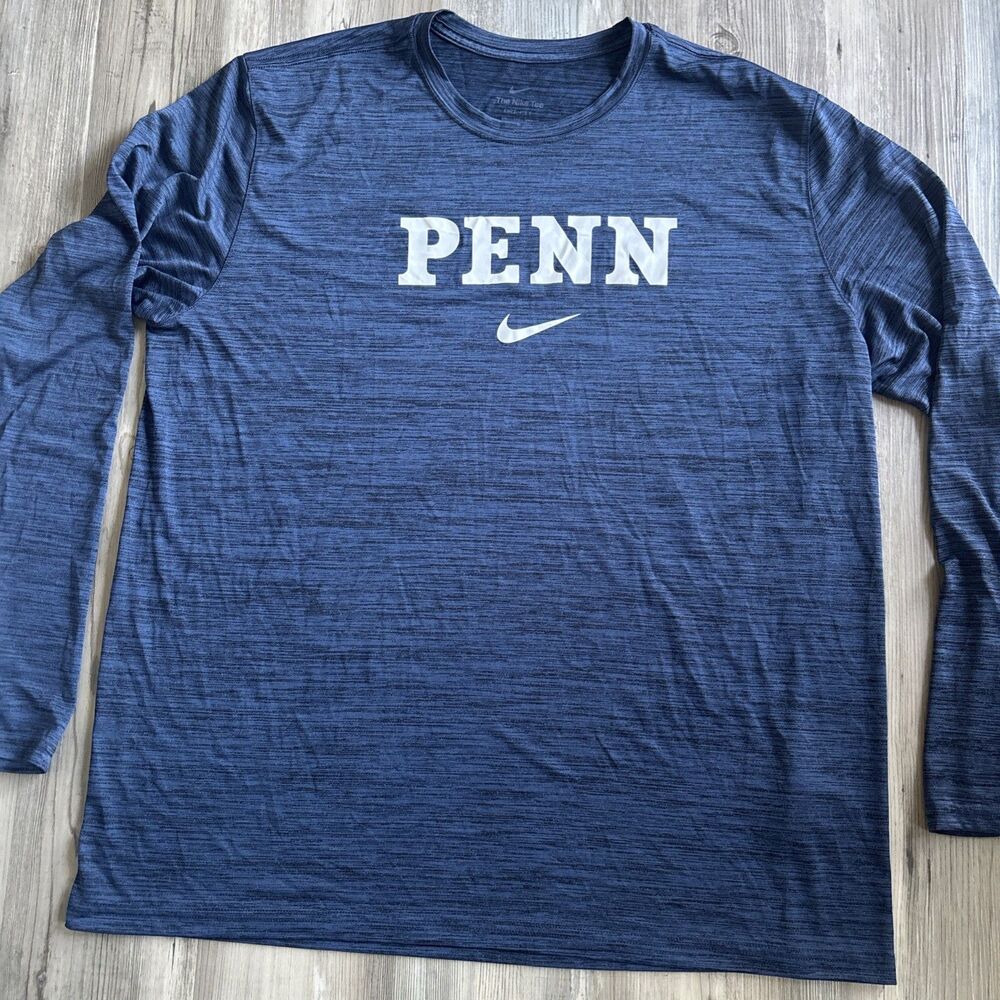 Nike Penn State Nittany Lions long-sleeve performance Dri Fit XXL